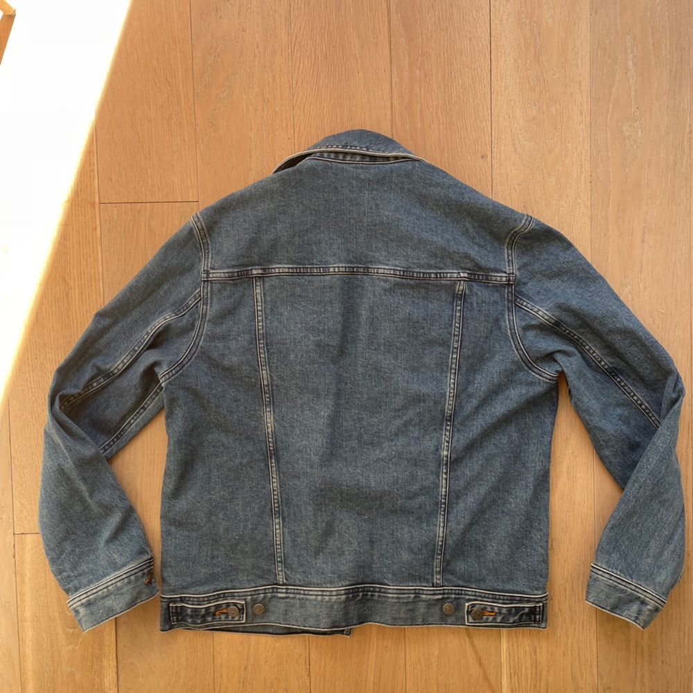 A.P.C. Washed Stretch New Denim Jacket - Picture 9 of 9